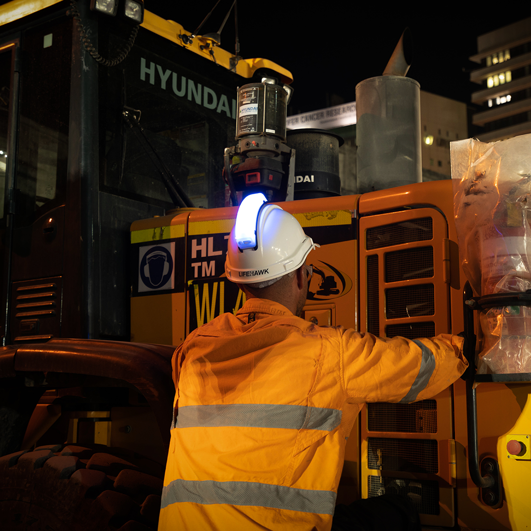 LIFEHAWK LED Hard Hat Safety Light