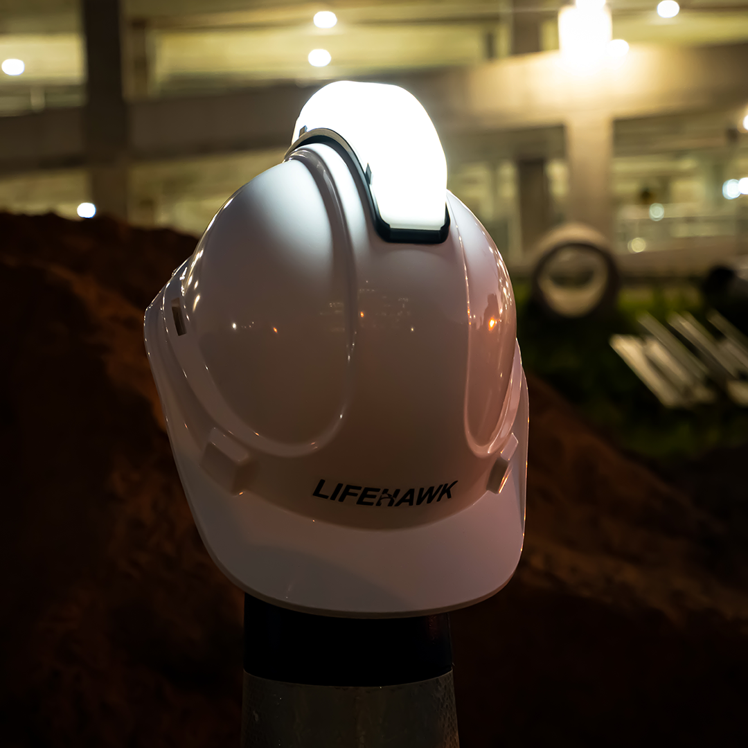LIFEHAWK LED Hard Hat Safety Light